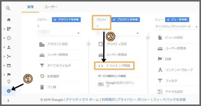 Google_Analytics_管理画面