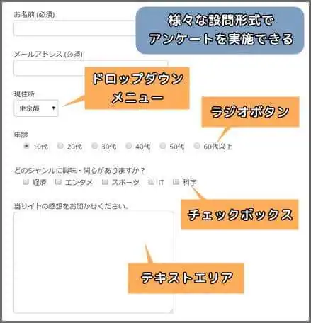 Contact_Form_各種項目