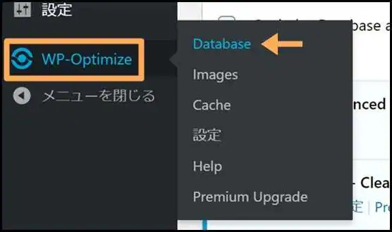 WP_Optimize_設定