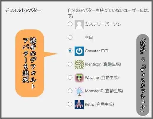デフォルト_アバター_設定