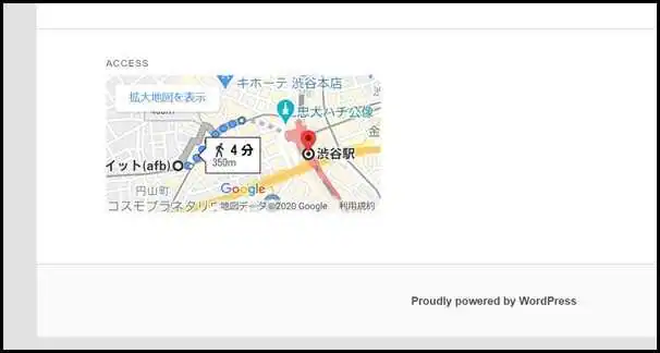 ウィジェット_Google_MAP
