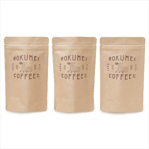 ROKUMEI COFFEEスペシャルティコーヒー3種類コース