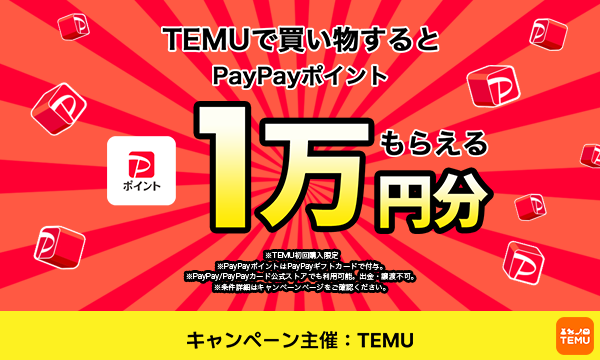 PayPayポイント10,000円キャンペーン②