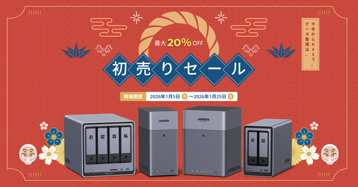 Ugreen 新春初売りセール2