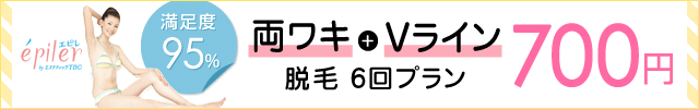 エピレ 両ワキ+Vライン