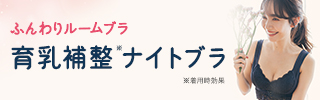 ふんわりルームブラ 育乳 ナイトブラ バストアップ 盛れる