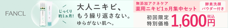 アクネケアたっぷりおためしキット